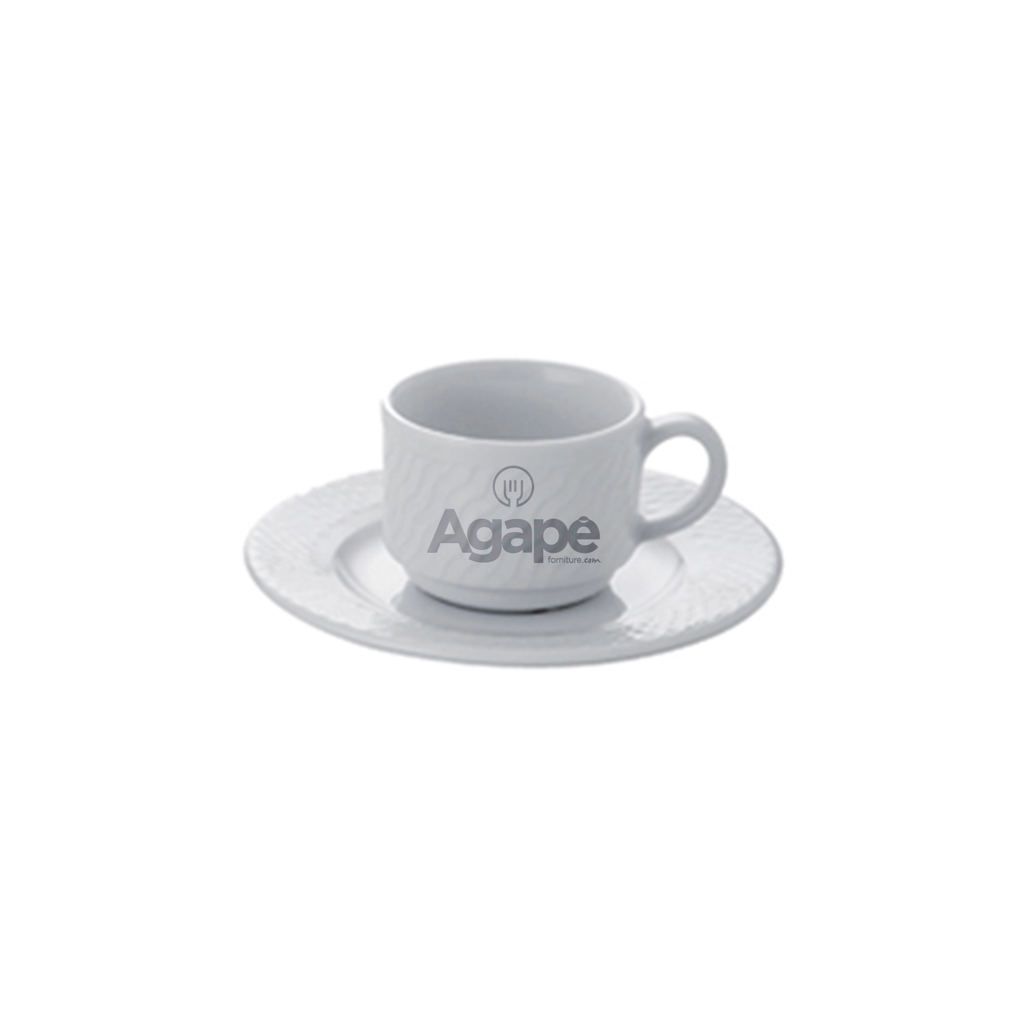 Gural Panama Piattino per Tazza Caffè 9 cl — Agapè Forniture